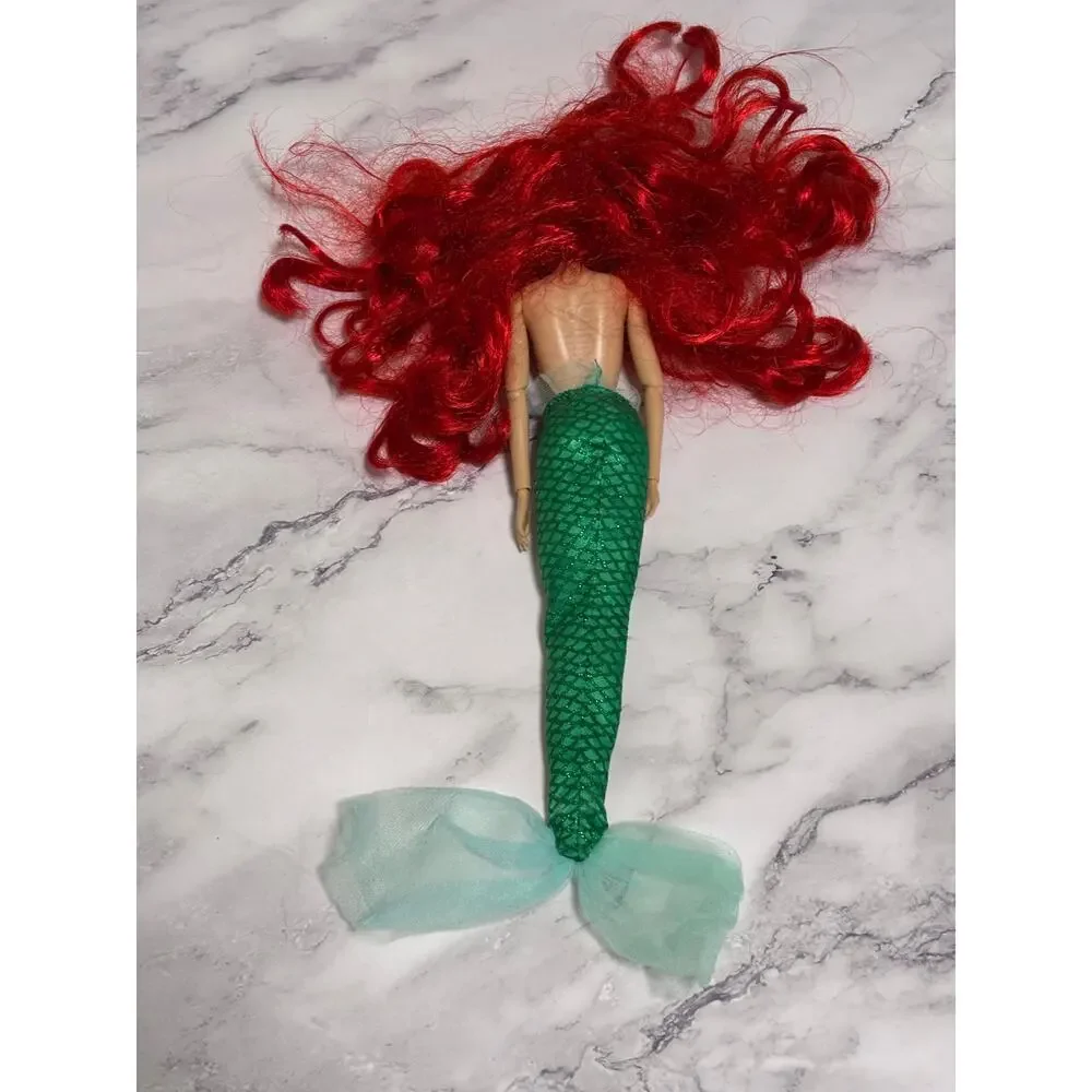 Disney Store Princess Doll The Little Mermaid Ariel Articulated Arms Tail 12”